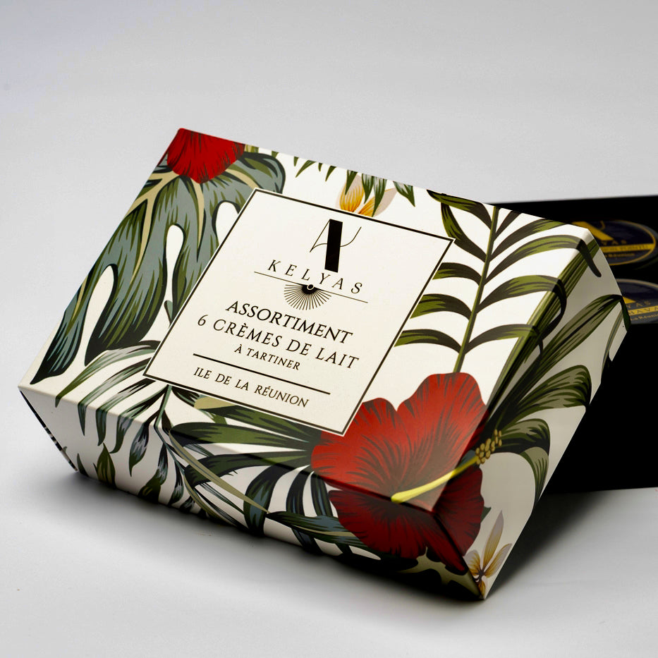 Coffret Crème de lait PITON DE LA FOURNAISE