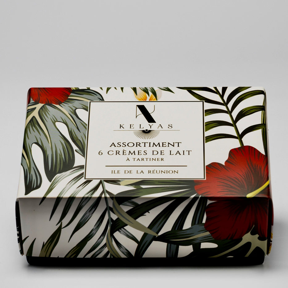 Coffret Crème de lait PITON DE LA FOURNAISE