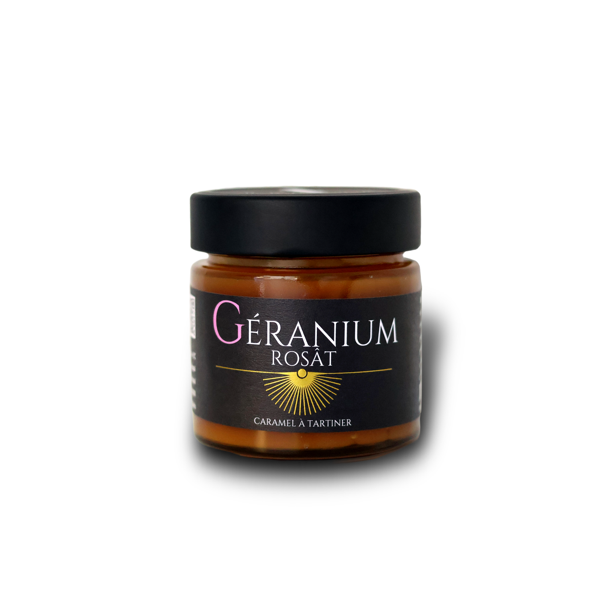Caramel au Géranium Rosât 220 g